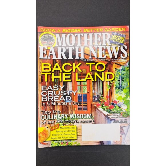 Mother Earth News Magazine Lot of 6 From 2008 2013 2015 2020 Garden Chickens - Picture 3 of 9